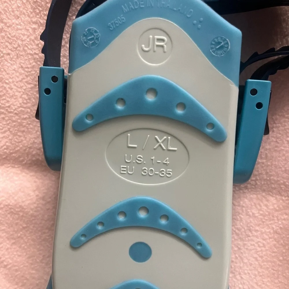 Speedo Aqua and Gray Swim Fins